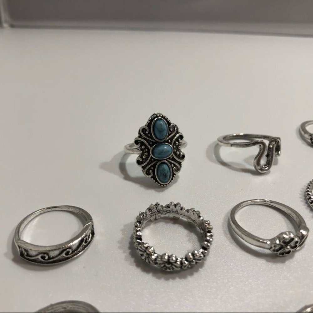 ☀️Boho Silver Ring Set☀️ - Picture 10 of 10